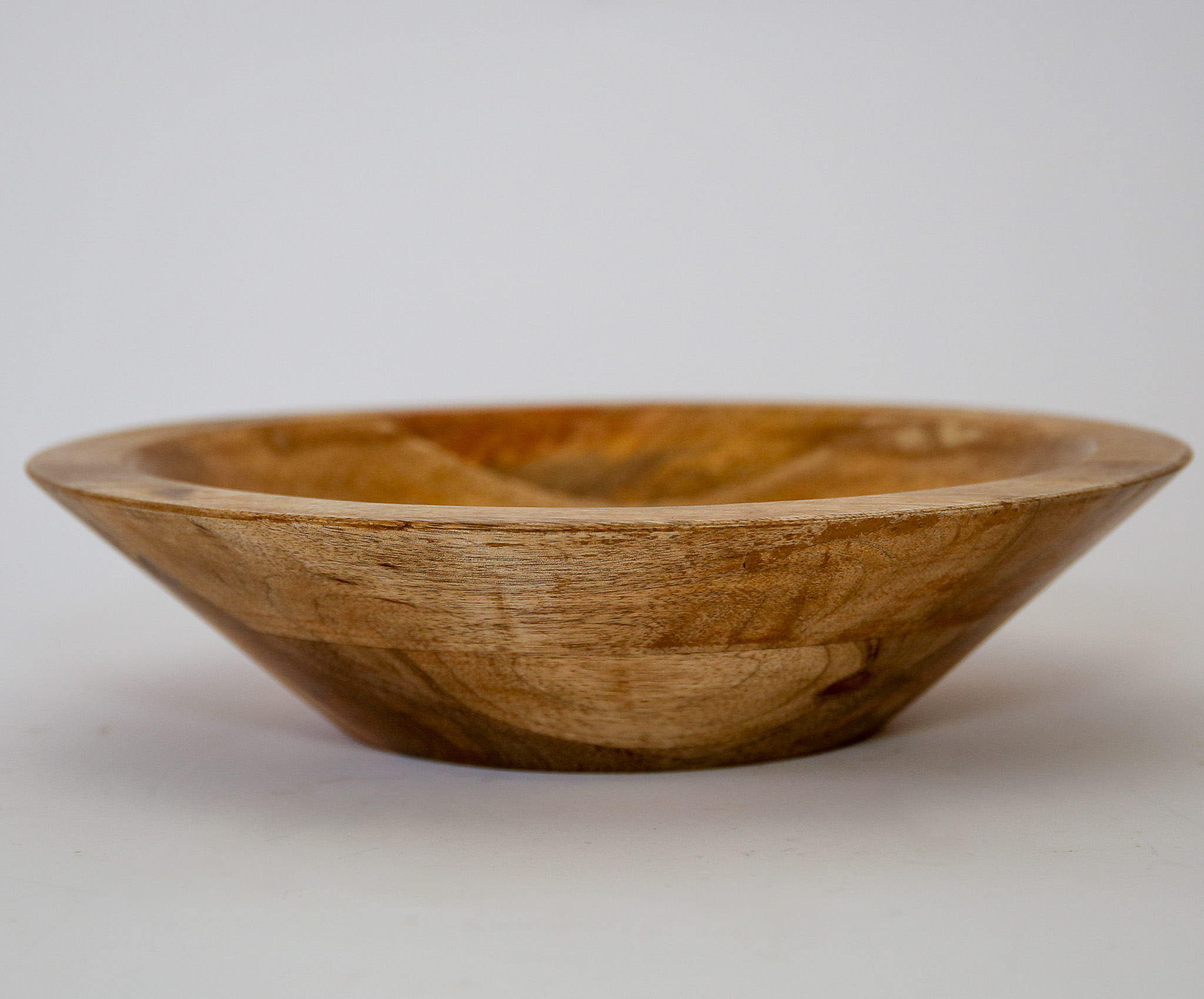 Food Safe Petite Wood Round Bowl