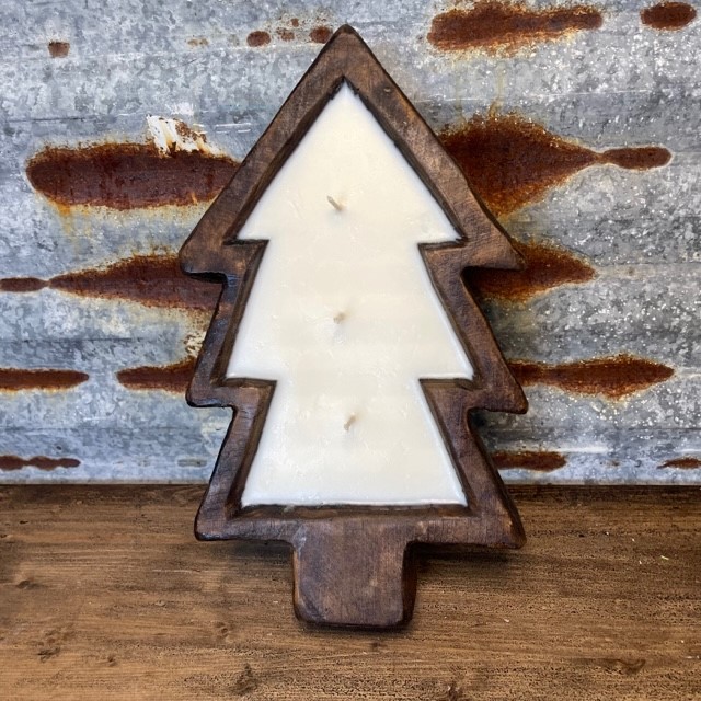 Mini Christmas Tree Candle - Click Image to Close