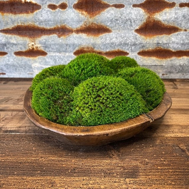 Small Round Bowl Mossed - Click Image to Close